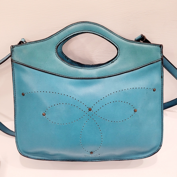 Matt & Nat Handbags - Matt & Nat Vintage 90's Y2K Turquoise Shoulder Bag